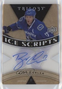 2013-14 Upper Deck Trilogy Ice Scripts Ryan Kesler #IS-RK Auto