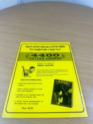 VTG Guitar Chords Roy Smeck: 3 in 1 Tenor Banjo Folk Sheet Music Song Book - Image 1 of 2