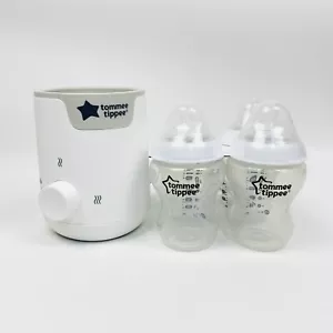 Tommee Tippee Closer to Nature Scaldabottiglie e bottiglie anti coliche 9 oz - Foto 1 di 12