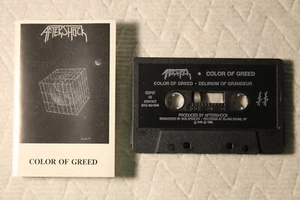 Aftershock - Color Of Greed US orig' private cassette 1990 heavy THRASH TESTED - Picture 1 of 1