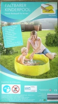 MARKENLOS Faltbarer Kinderpool - Durchmesser 86 cm +neu und ovp++