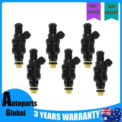 6X Fuel Injectors For Ford Fairlane NC Fairmont Falcon EA EB ED EF XG 0280150790 Foto 1 de 4