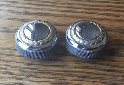 1970s 1980s Cadillac RADIO KNOBS vtg GM Eldorado Brougham Fleetwood Deville- - Image 1 of 4