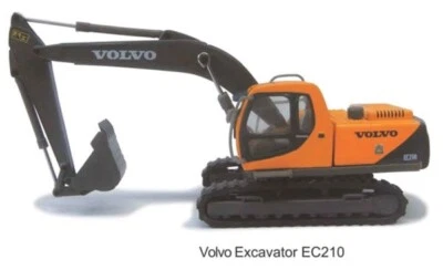 Atlas HO 30000084 Die-Cast Volvo Excavator EC210 New In Box - Image 1 of 2