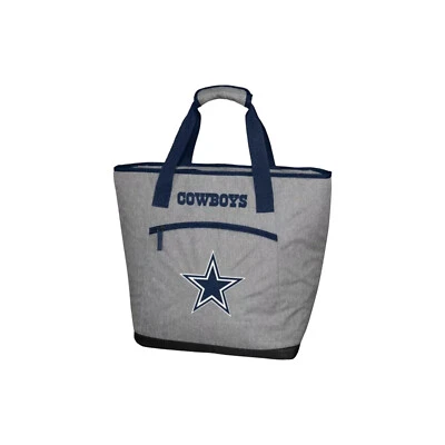 Dallas Cowboys NFL Rawlings 30 Can Sloft Tote Cooler Gray / Blue / Black - Image 1 of 4