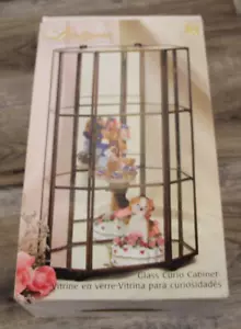 Vintage Glass Curio Cabinet Litetyme #4004 - Picture 1 of 2