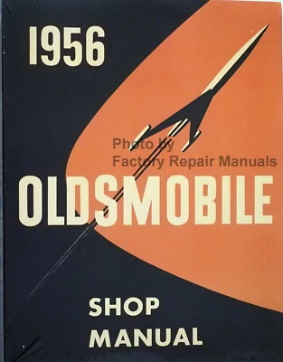 Oldsmobile 88 98 Super 88 1956 manual de servicio de fábrica taller reparación reimpresión Foto 1 de 2