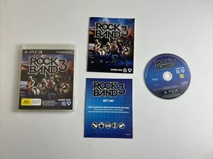 Rock Band 3 (SonyPlayStation 3, PS3, PAL) FREE POST + Manual - Picture 1 of 9