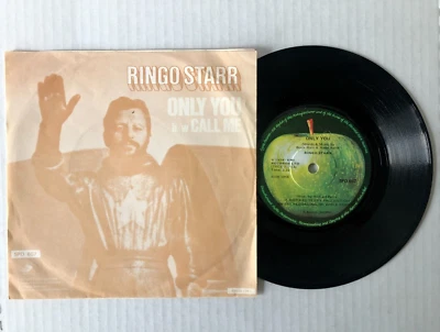 Beatles Ringo Starr ONLY YOU 1974 Apple South Africa Brown Tint sleeve VG+/VG - Image 1 of 4