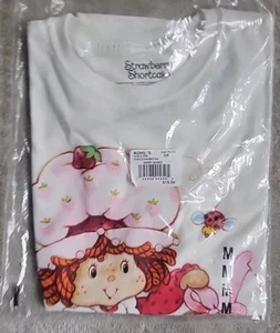 Strawberry Shortcake Women's Size Medium Tshirt Sealed New Kohl's Ivory - Picture 1 of 5