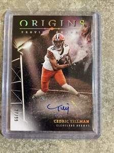 2023 Panini Origins Rookie RC Cedric Tillman 27/99 AUTO Cleveland Browns signed - Picture 1 of 2