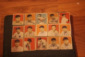 15 diff. 1949 Bowman Baseball Cards, Washington Senators, Authentic Team Set - Picture 1 of 2