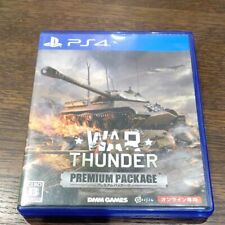 War Thunder Premium Package PS4 Jananese Ver. JP