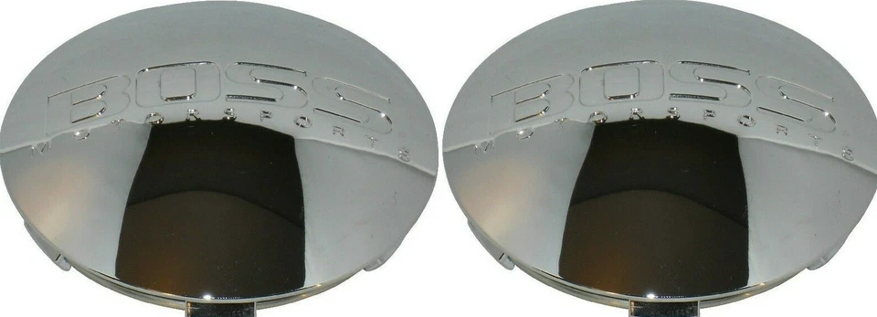 2 CAP DEAL BOSS MOTORSPORTS WHEEL RIM CENTER CAP AEWC 3156 MADE IN KOREA 3156-06 - Image 1 of 1