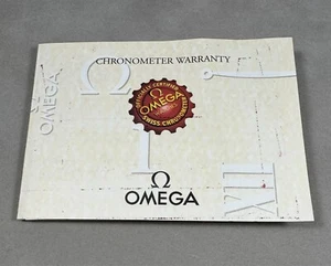 Vintage Omega Uhr Chronometer Booklet für Sammler - Bild 1 von 2