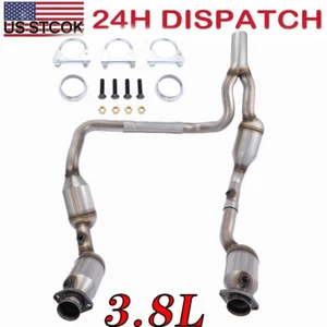 Stainless Steel Catalytic Converter Y-Pipe For Wrangler JK 3.8L 2007-2009 EPA - Picture 1 of 14