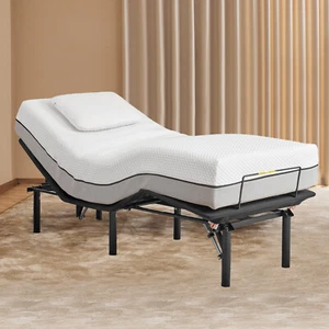 Electric Adjustable Bed Frame with Incline, Wireless Control&Quite Motor, TXL - Picture 1 of 5
