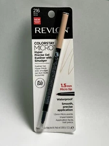2 PACK COLORSTAY MICRO HYPER PRECISION GEL EYELINER ULTRA FINE TIP 216 BEIGE - Picture 1 of 1