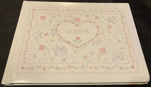 Guests Guest Book Dena by CR Gibson 1977 New Old Stock 7.5" x 5.75" - Picture 1 of 2