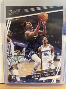 2020-21 Panini Chronicles - Prestige #58 Anthony Edwards (RC) - Picture 1 of 2
