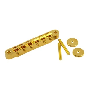 NEW - Gotoh Replacement ABR-1 Tune-O-Matic Bridge - GOLD - Picture 1 of 1