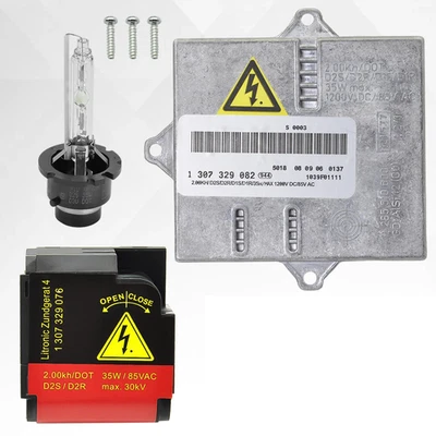 For 2004-2007 BMW E63 E64 645Ci 650i M6 Xenon Ballast Igniter & HID D2S Bulb Kit Foto 1 de 4