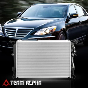 Fit 2009-2012 Genesis 4.6/5.0 Aluminum Core Cooling Radiator Factory Style 13085 - Foto 1 di 6