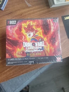 Dragon Ball Super TCG: Blazing Aura Fusion World Booster Box Unopened - English - Picture 1 of 5