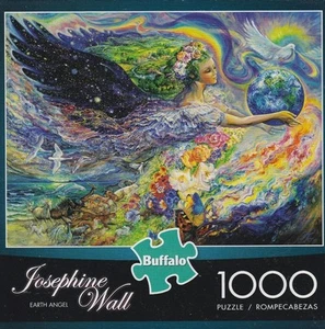 Josephine Wall 1000 Teile Glitter Edition Puzzle Erde Engel Neu im Karton - Bild 1 von 1