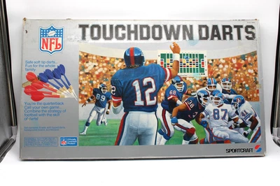 Juego de mesa de dardos de fútbol americano touchdown vintage años 80 NFL Sportcraft LEER... Foto 1 de 4