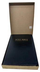 Nelson Imperial Reference Bible King James Version Large Print 1972 Original Box - Picture 1 of 21