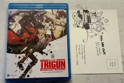 Trigun: Badlands Rumble (Blu-ray)w/ Insert TESTED - Image 1 of 4