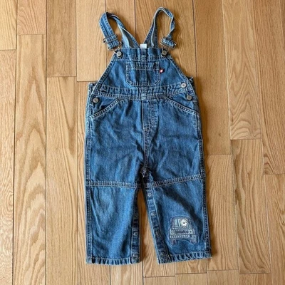 Mono vaquero azul Carters oso polar coche bordado Babu 24 meses Foto 1 de 4