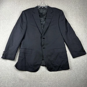 Zegna City Blazer Herren 42 Regular dunkelblau Wollmischung Zweiknopf Anzugjacke - Bild 1 von 15