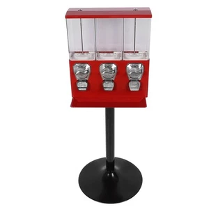 Máquina expendedora de dulces con soporte llaves antirrobo triple caja de dulces individual - Imagen 1 de 22
