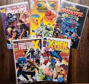 ¡Lote de cinco cómics de Age of Apocalypse! ¡Ver fotos y descripción! Cómics de Marvel - Imagen 1 de 6