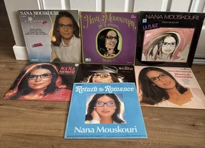7 X Nana Mouskouri LP LOT SET COLLECTION international - Imagen 1 de 1