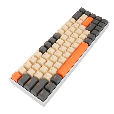 60 Percent Mechanical Keyboard 68 Keys RGB Backlit Ergonomic Type C Wired PLM - Image 1 of 4