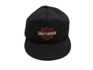Vintage Harley Davidson Motorcycles Emblem Patch Mütze Kinder Jugend Cap RKS Products - Bild 1 von 7