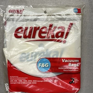Eureka F&G Vacuum Cleaner Bags 1 Package of 2 Bags 52320C - NEW - Picture 1 of 5