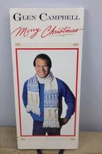 Merry Christmas by Glen Campbell Long Box CD, 1991, Capitol Nashville - Foto 1 di 10