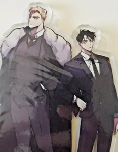 Unofficial Roses and Champagne BL Manhwa Caesar & Lee Won Posing Acrylic Stand - Picture 1 of 7