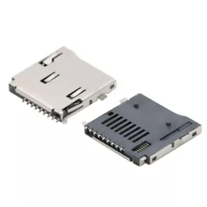 10PCS 9pin Micro SD Card Slot Connectors TF card deck Fit for Phone Tablet - Picture 1 of 6