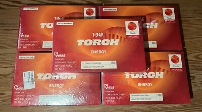 Paquete de recarga de energía de antorcha TOAK 5 ct ponche de frutas flash 120 ct valor $175 B-146 Foto 1 de 4