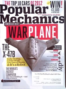 Popular Mechanics Magazine December 2011 America's Next War Plane the X-47B - Picture 1 of 3