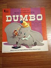 Vtg Disneyland Records Walt Disney's Dumbo 1959 Vinyl LP Album Music Soundtrack