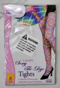 Rubie's Costume_Tie-Dye Tights,Halloween, Christmas, Mardi Gras,Easter _One Size - Picture 1 of 7