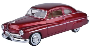 1949 Mercury Coupe 1/24 Scale Diecast Model Car Motormax 73225 Red Black New Box - Picture 1 of 8