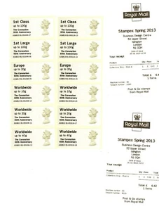 Spring Stampex 2013 Post and Go Coronation collectors sets OFFSET ERROR + Norm - Picture 1 of 1