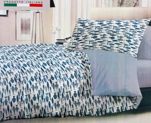 Copripiumino Pesciolini Blu 100% Cotone - Foto 1 di 6